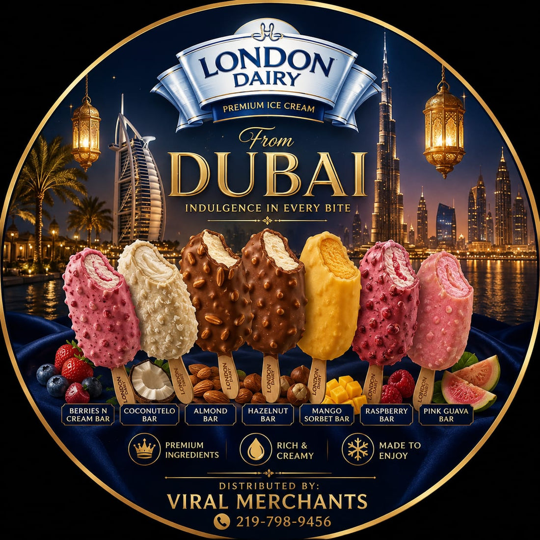 Where to Buy Dubai Ice Cream in the U.S.