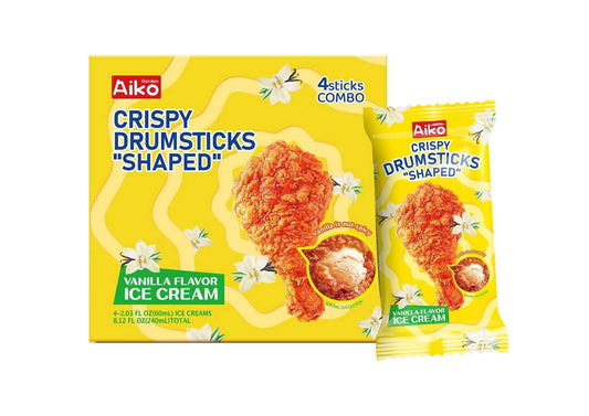 AIKO GARDEN VANILLA CHICKEN DRUMSTICK  (4X4PK) 16PK CASE