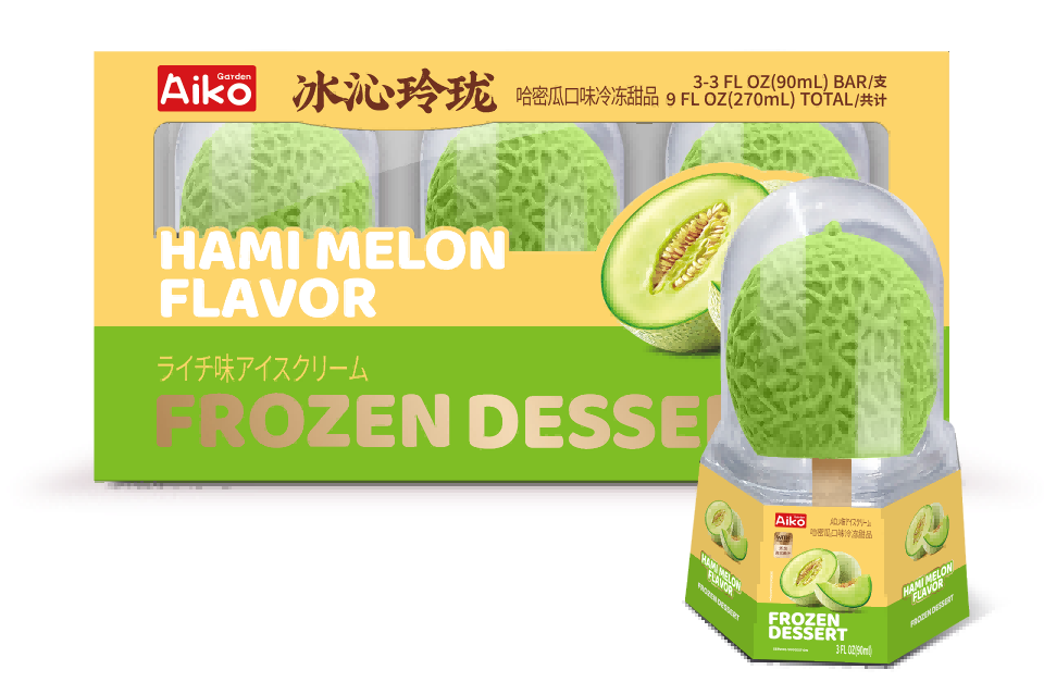 AIKO GARDEN HAMI MELON  (8X3PK) 24PK CASE