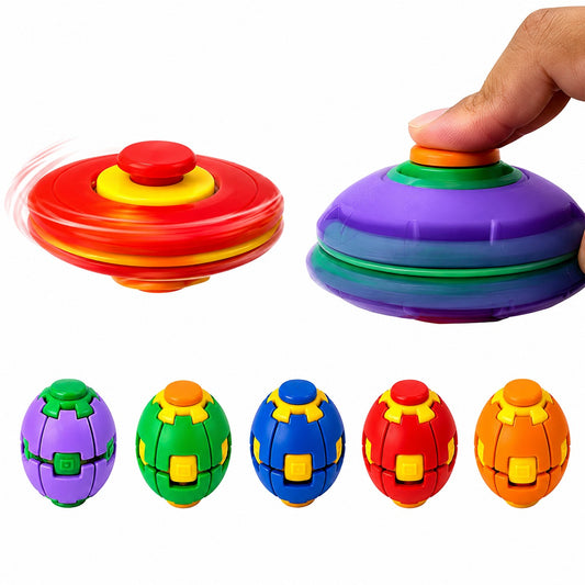 PRESS SPINBALL DECOMPRESSION TOY 12PK CASE