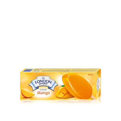 London Dairy Mango Sorbet Bar 3Fl Oz 12ct Case