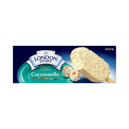 London Dairy Coconutelo Ice Cream Bar 3Fl oz 12ct Case