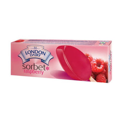 London Dairy Raspberry Sorbet Bar 3Fl Oz 12ct Case
